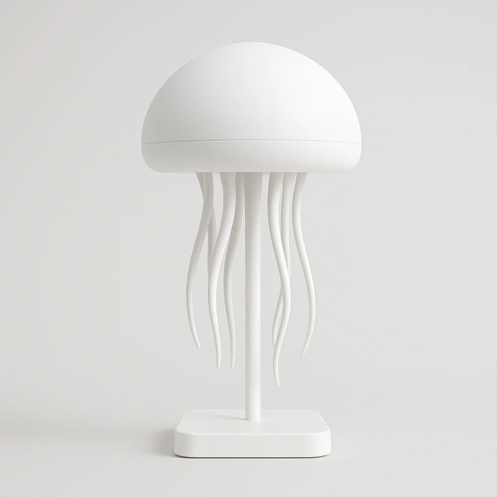 LED Jellyfish Mood Calming Lamp with Rotating Tentacles